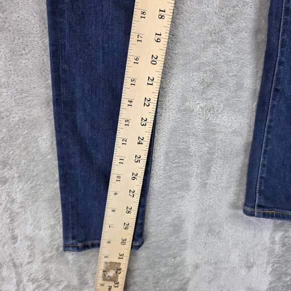 AG Adriano Goldschmied Jeans Womens 26R Blue Legging Super Skinny Distressed - Picture 6 of 14